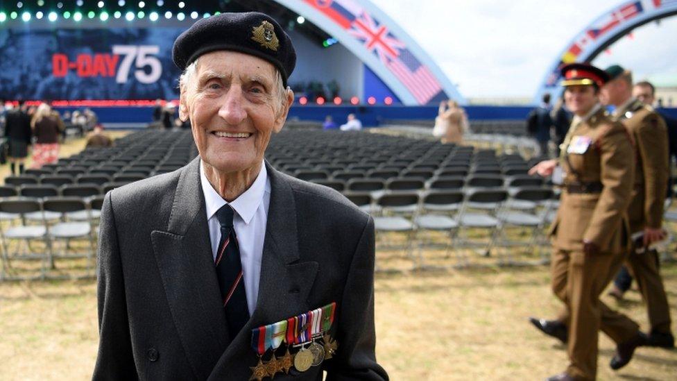 D-Day veteran Jim Booth