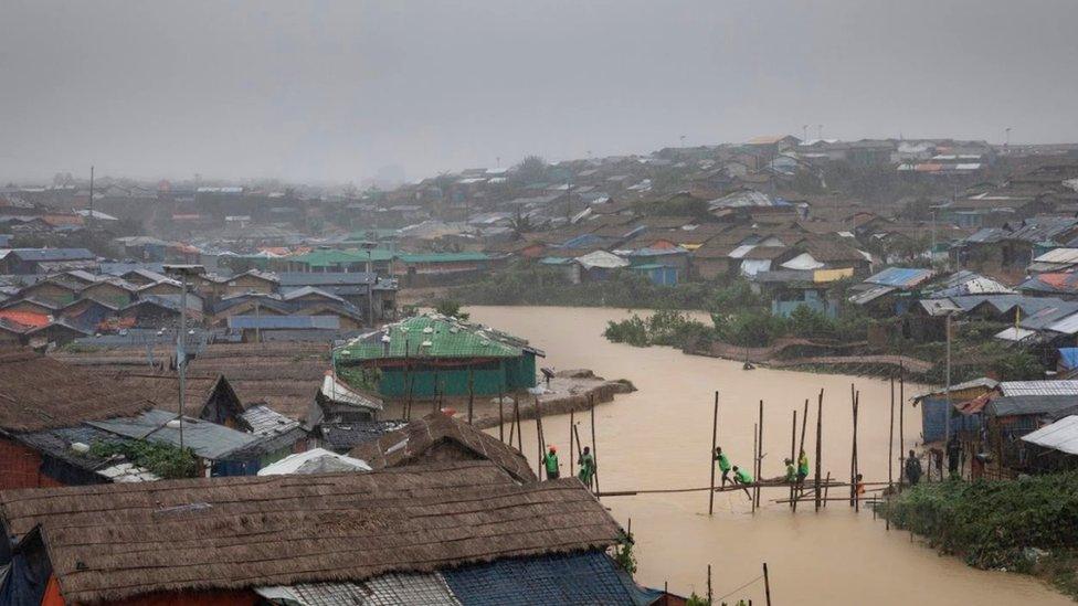 Refugee camp in Cox's Bazar