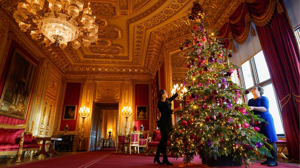 Crimson drawing room, Windsor Castle