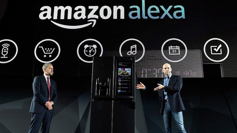 LG Alexa fridge