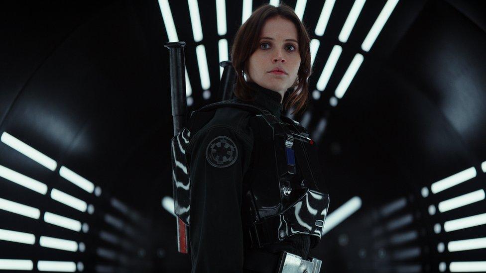 Felicity Jones as Jyn Erso