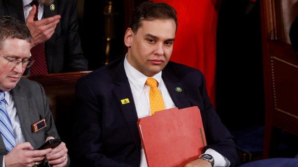 George Santos at the State of the Union address