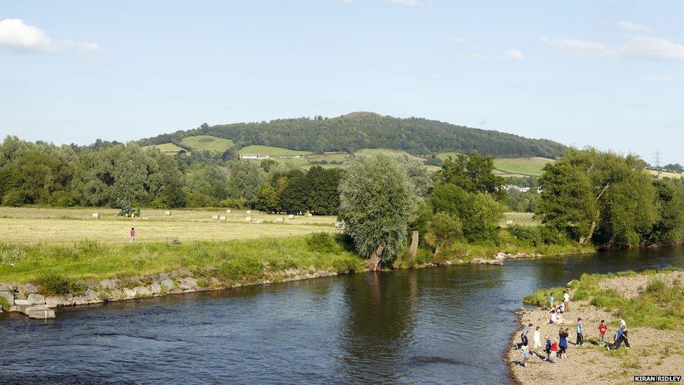 Caeau'r Castell - lleoliad maes yr Eisteddfod // Castle Fields, home the National Eisteddfod in 2016