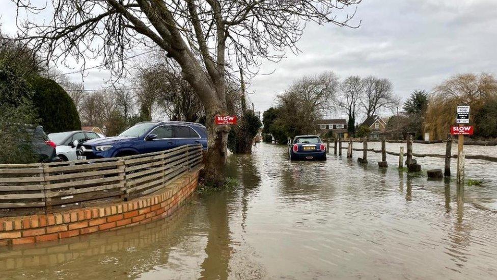 Flooding in Runnymede