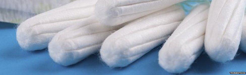 Generic picture of sanitary towels and tampons