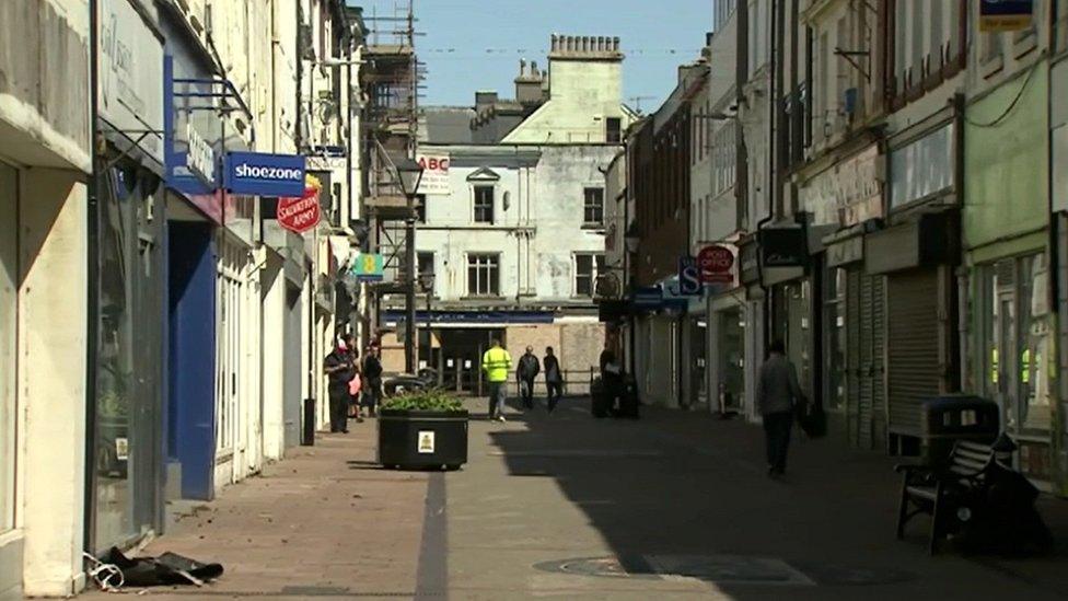 Whitehaven town centre