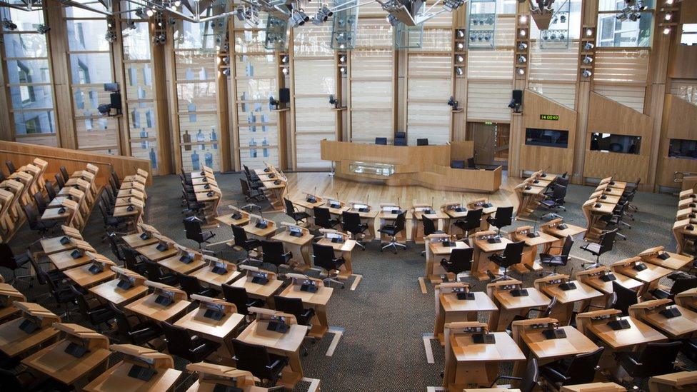 Holyrood chamber