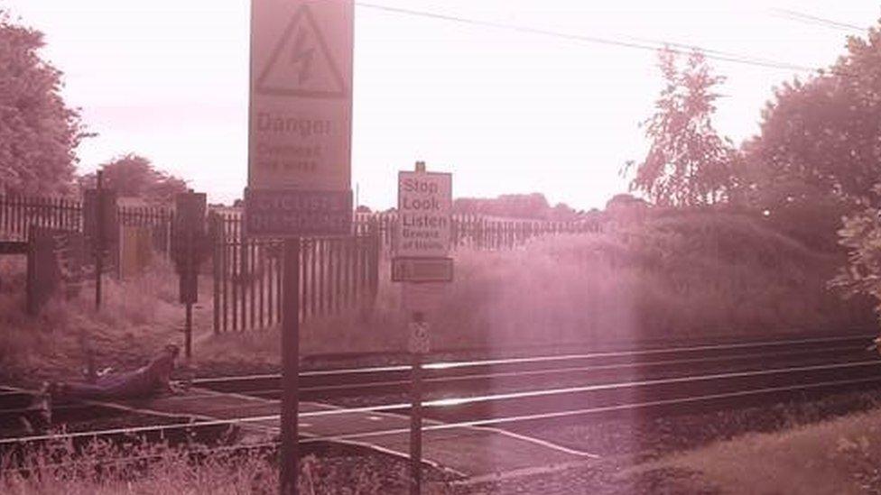 Penny’s level crossing in Rossington