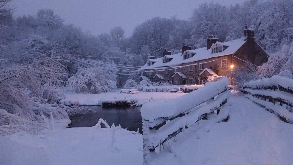 Snow in Blackwell