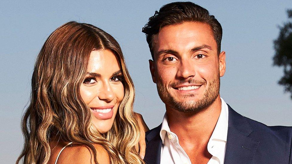 Ekin-Su Culculoglu and Davide Sanclimenti, the winners of Love Island