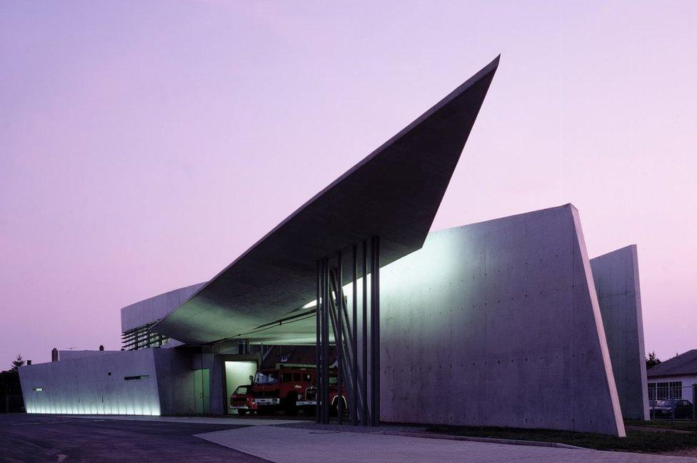 Fire station in Weil am Rhein