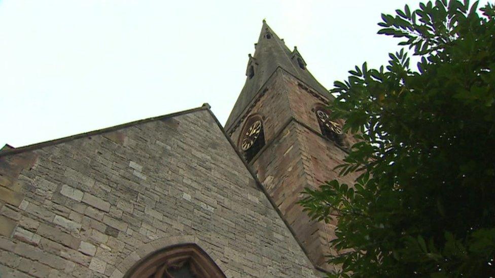 St Peter's Church, in Ruthin