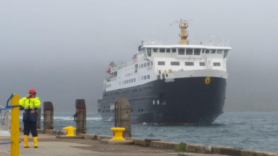An MV Hebrides