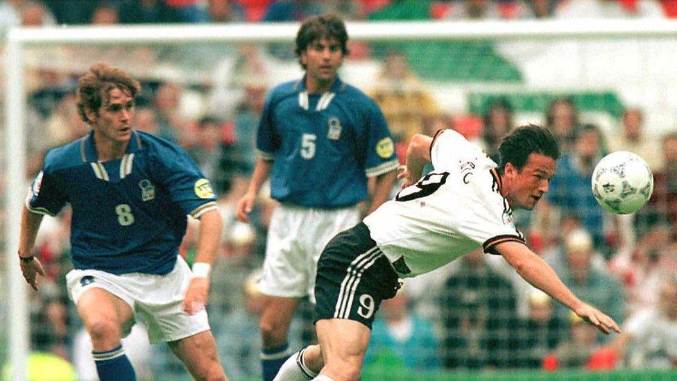 Italy at Euro 96.