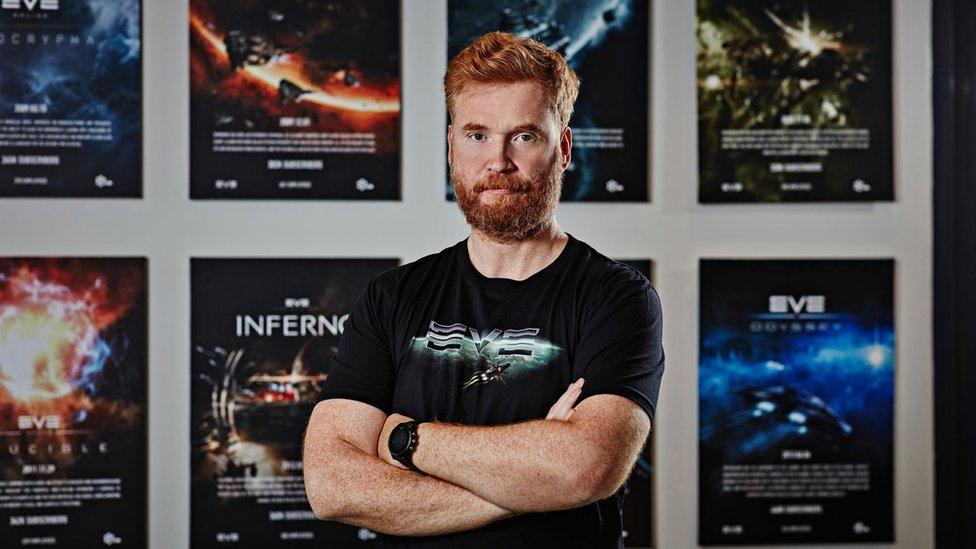 Hilmar Pétursson, chief executive, CCP Games