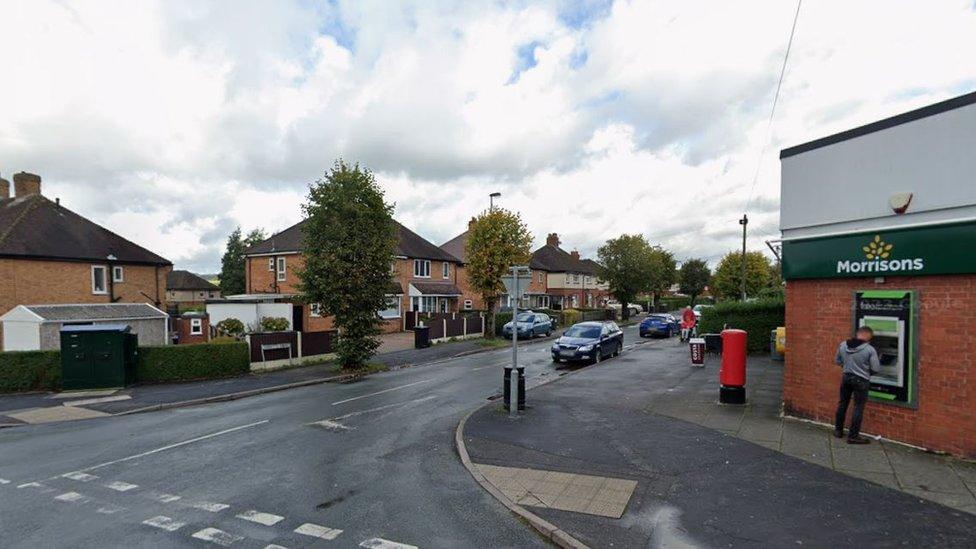 general views of Abbotts Road, Leek