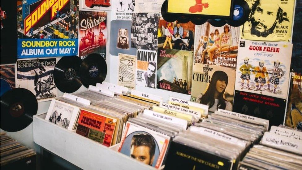 A record shop