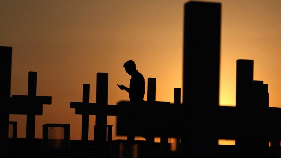 File image of a graveyard in Cyprus