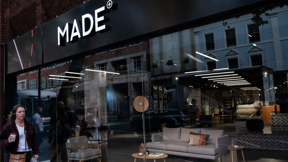 Made.com high street store