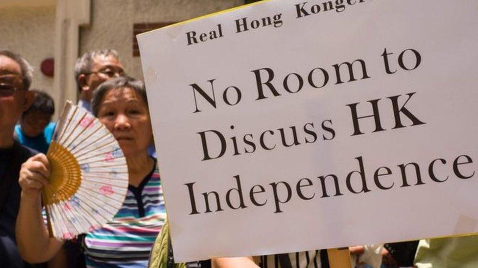 Hong Kong separatism has limited public support