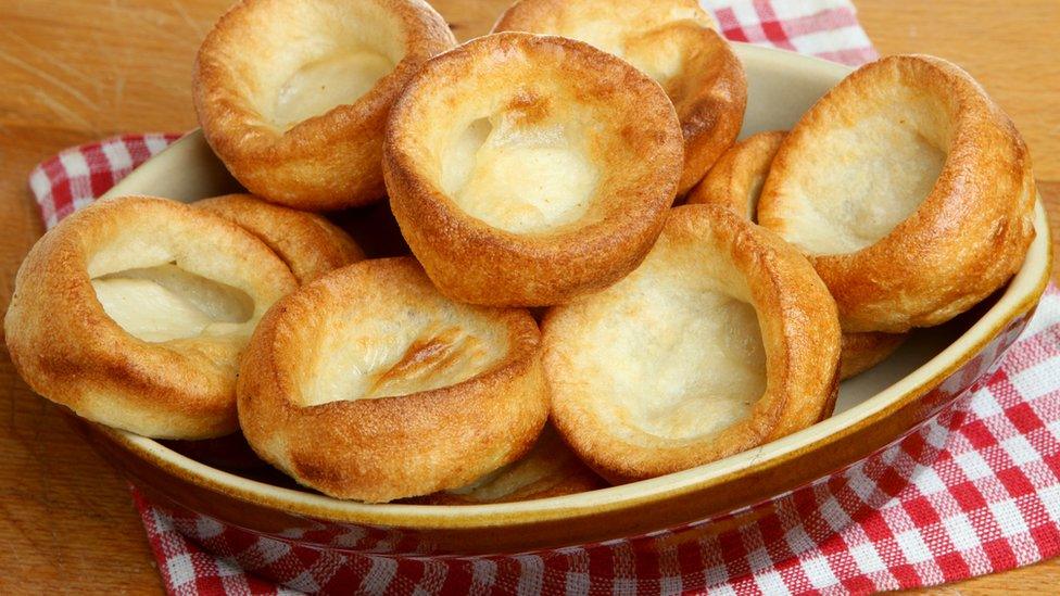 Yorkshire pudding.