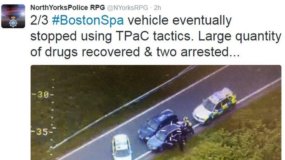 North Yorkshire Police tweet