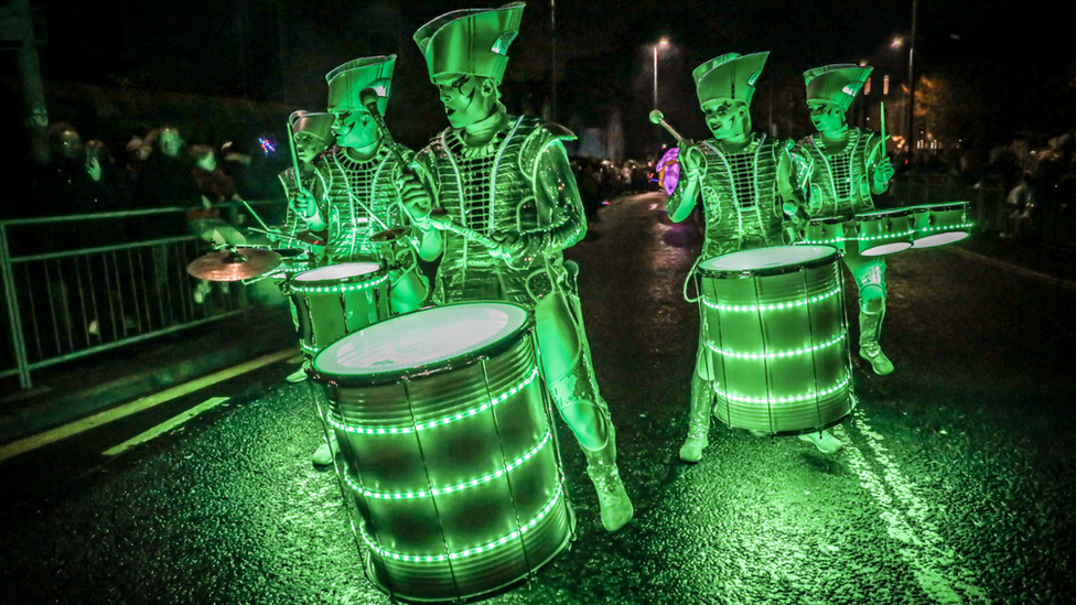 Paisley Halloween Festival parade