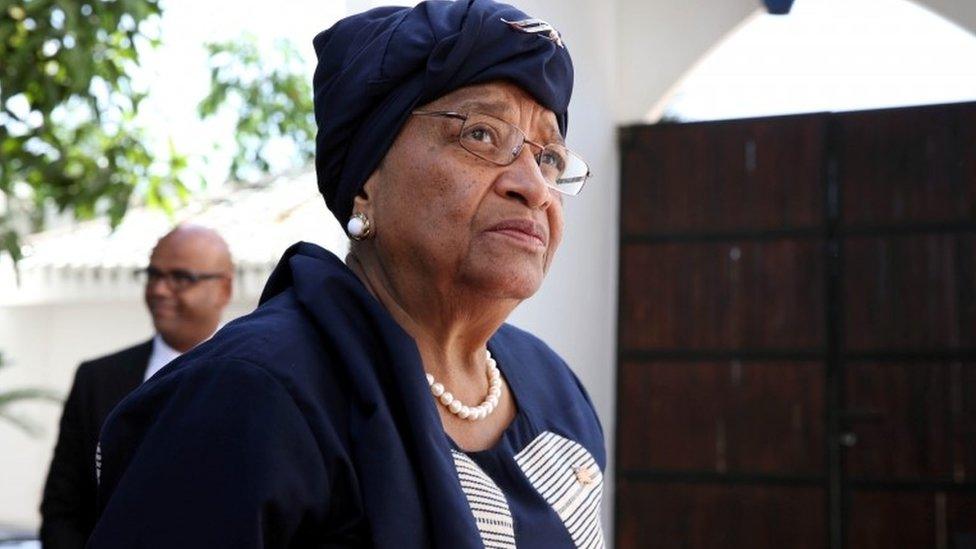 Liberian President Ellen Johnson Sirleaf