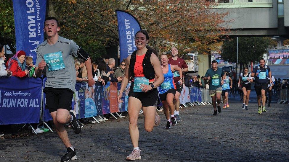 Runners in Coventry Half