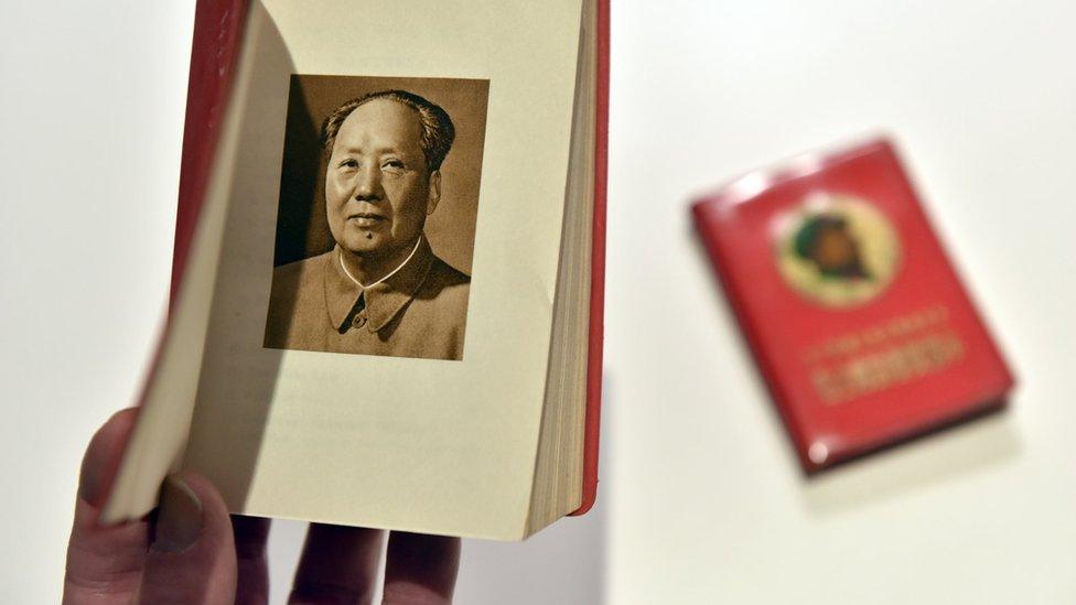 Little Red Book of Chairman Mao, also known as Mao Zedong