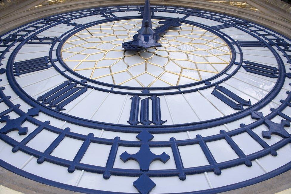 Big Ben clock face