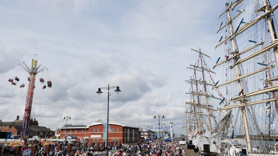 Tall Ships at Blyth