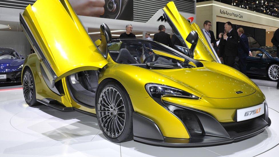 McLaren supercar