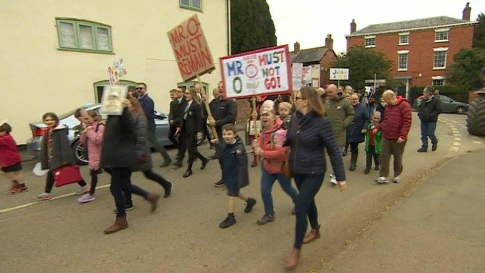 Protest march