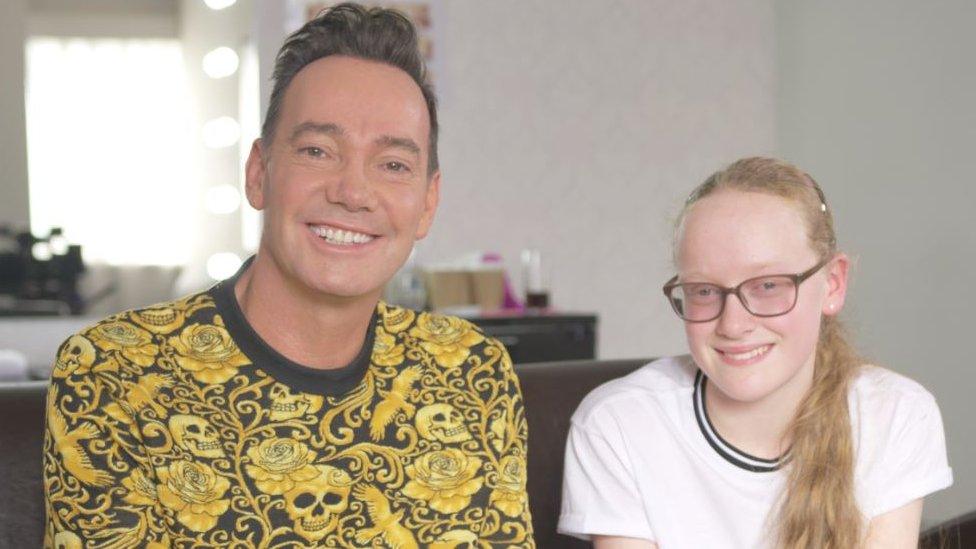 Neve and Craig Revel Horwood