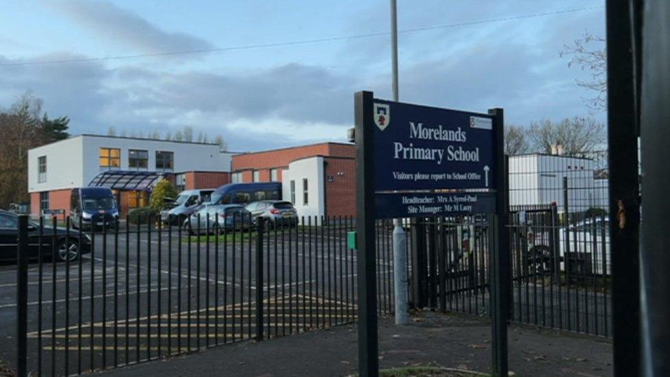 Morelands Primary School entrance