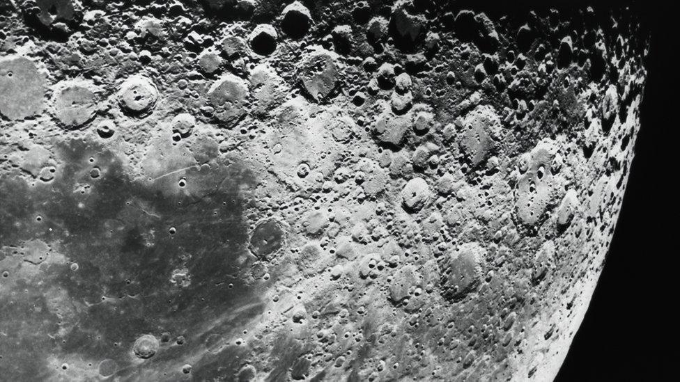 Moon surface