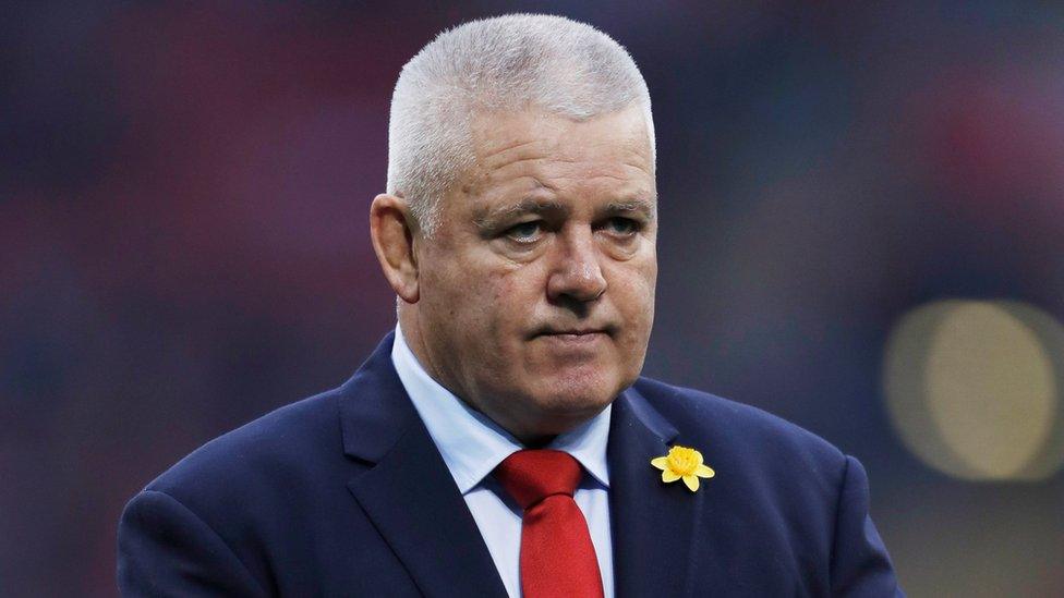 Warren Gatland in 2019