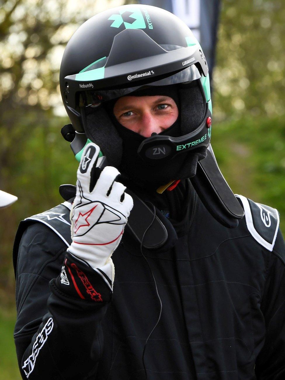 Prince William at Knockhill