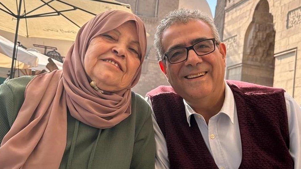 Mo el Deeb's parents Naila El-Deeb and Talal El-Deeb