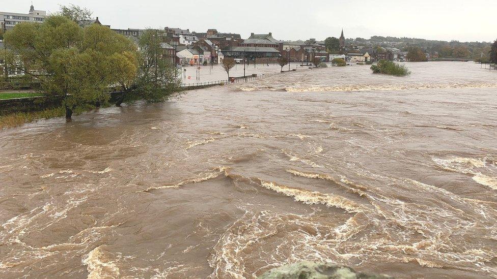 Dumfries flooding