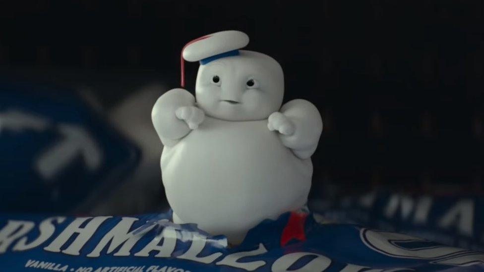 Stay-Puft Marshmallow man.