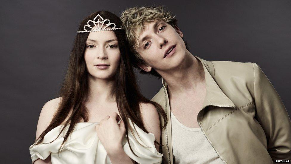 Christina Bennington and Andrew Polec