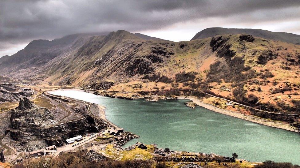 Llyn Peris in Snowdonia