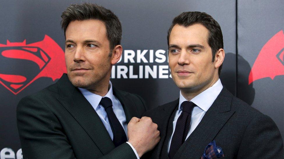 Ben Affleck and Henry Cavill