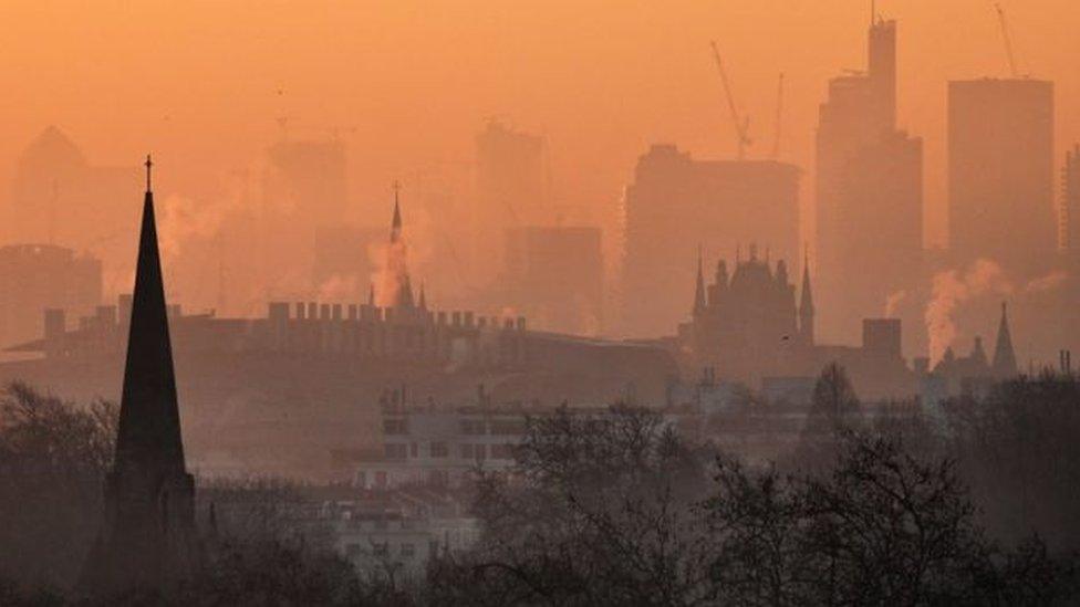 Primrose Hill skyline