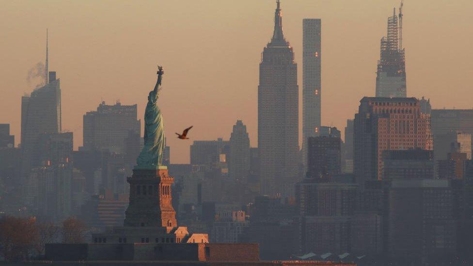 The Statue of Liberty has long served as a symbol of US immigration