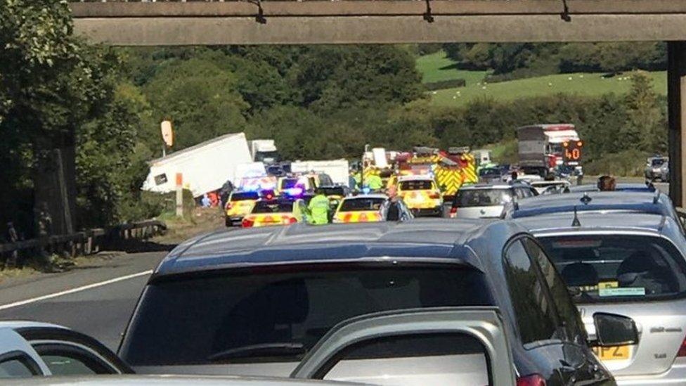 M5 crash