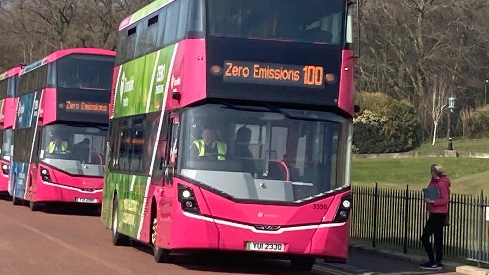 A zero emission Bus