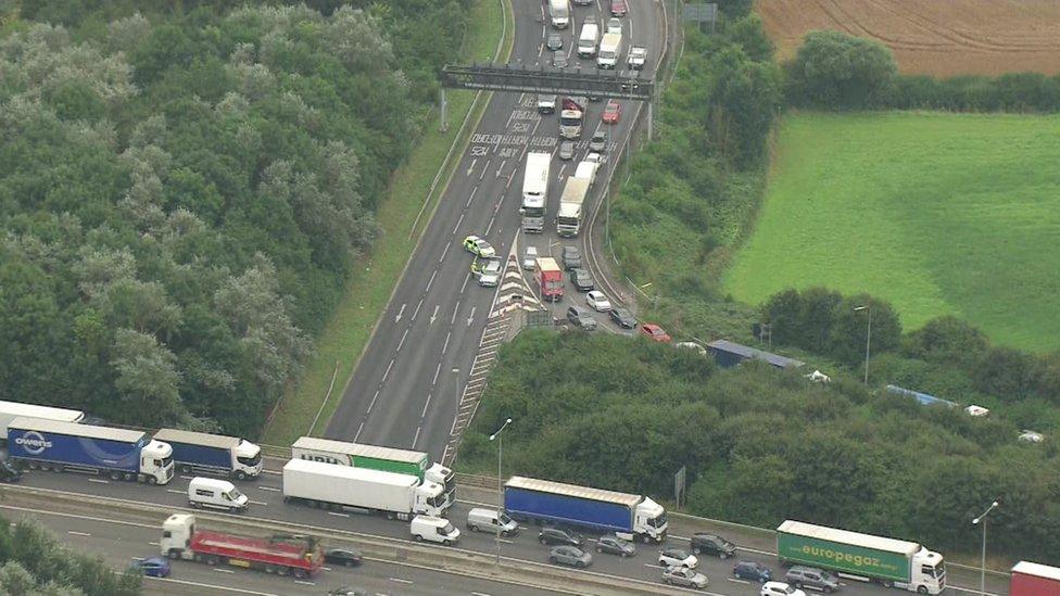 M25 junction 23